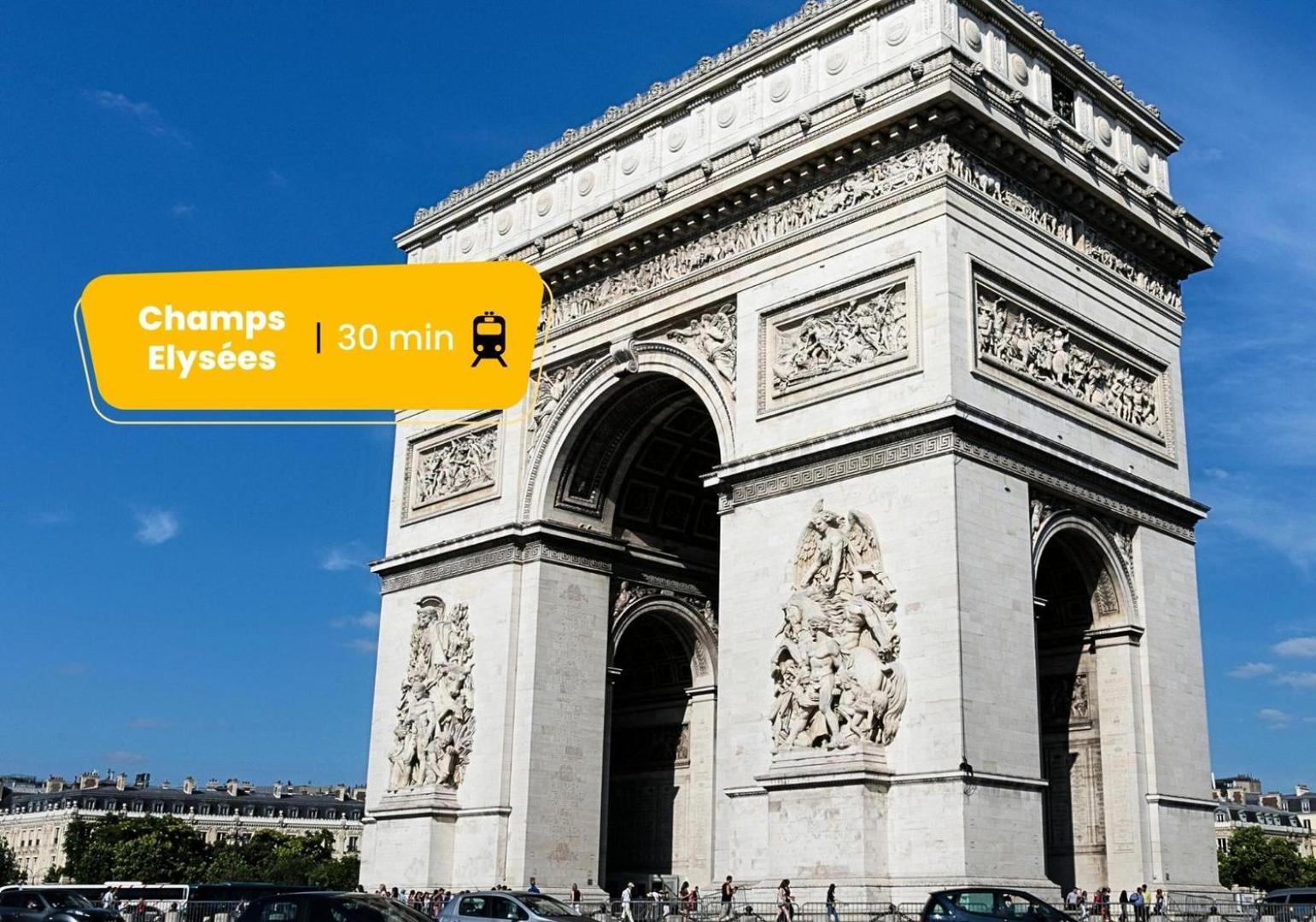 165 Suite Denis - Superbe Appartement A Paris Exteriör bild