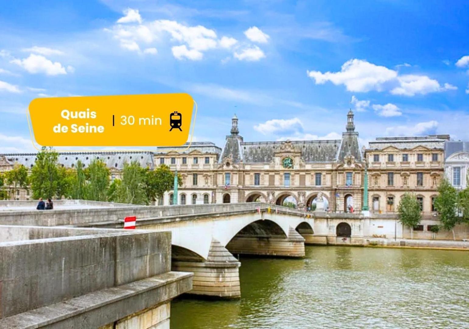 165 Suite Denis - Superbe Appartement A Paris Exteriör bild